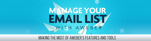 aweber list management videos
